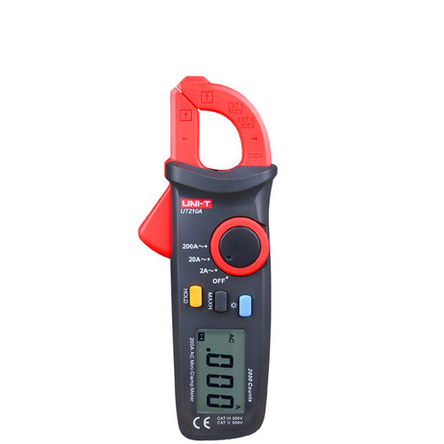 优利德数字钳形表UT210A/UT210B/UT210C钳形交流电流表迷你钳形表