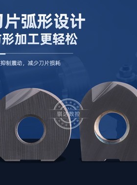 半圆球刀片弧形D8R4 10R5 12R6 16R8 20R10 25R12.5 T2139刀粒