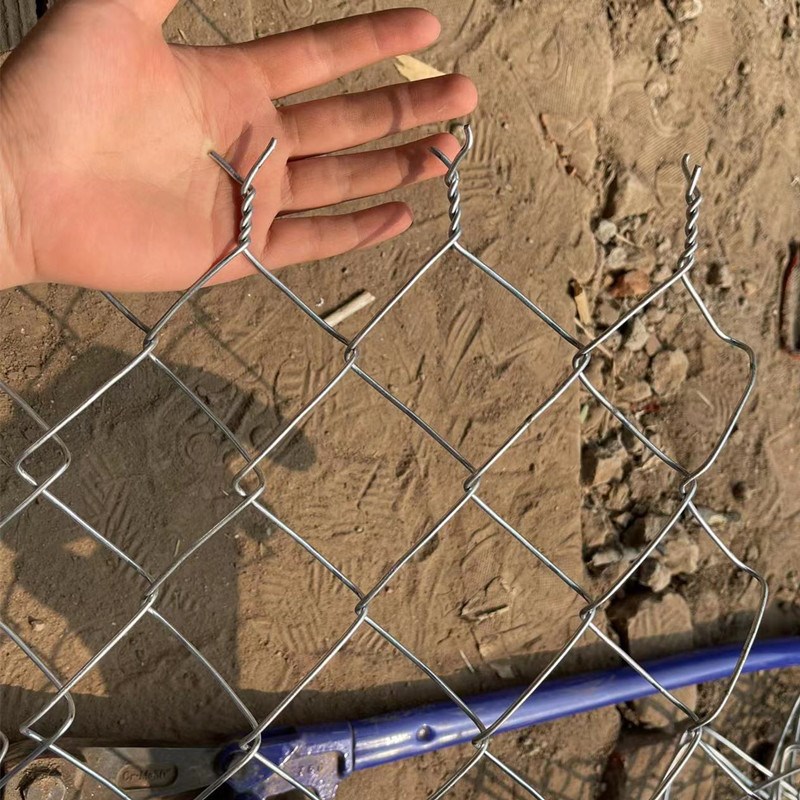 镀锌铁丝网养鸡围栏网护栏网勾花网养殖家用防护网钢丝网铁网格网