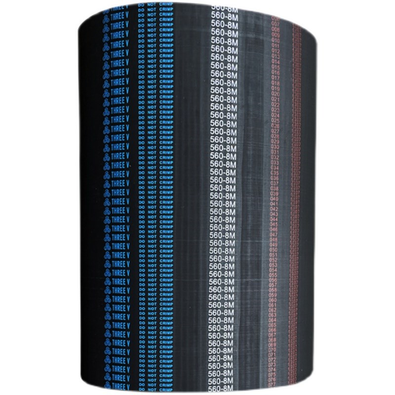 三维8M橡胶同步带HTD8M1392 8M1400 8M1408 8M1416圆弧齿形传动带