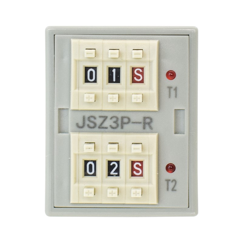 JSZ3P-R(ST3P-R ST5P-R HHS5PR)循环时间继电器12V 24V 220V带座