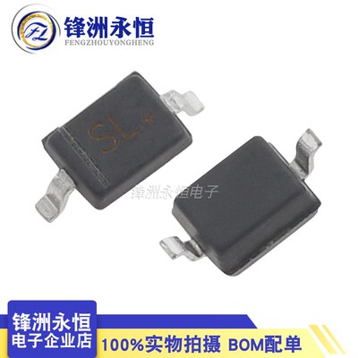 B5819WS SOD-323 丝印SL 40V 650mV 1A肖特基二极管