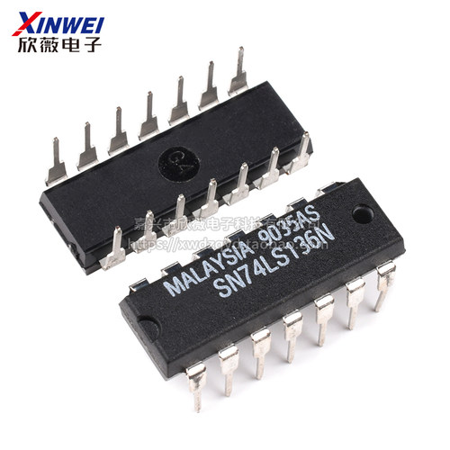 SN74HC164 393N 直插 SN74LS136 266N 290P芯片集成 IC 封装DIP14