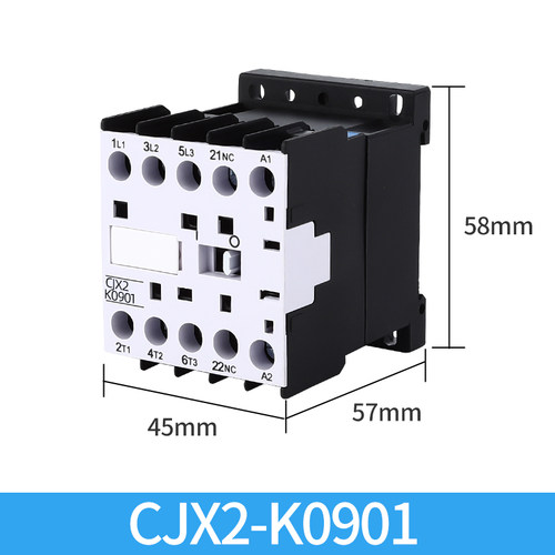 交流接触器 220V (LC1-K)CJX2-K1210 K1201 K0910 K0901 三相380V