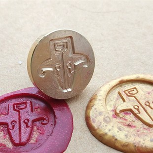 DOTA2周边刀塔2logo火漆印章/dota2标志金属印章/铜质火漆印章