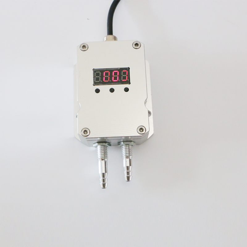 风压变送器微差压感测器压差rs485负压4-20ma通风机压力管道0-5V1