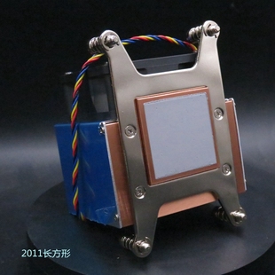铜底全铜2U侧吹金钱豹2011 1200 115X系列 双滚珠大风量PWM散热器