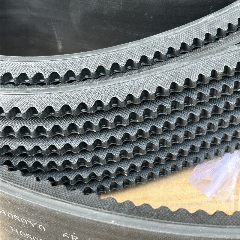 HOSOYO进口橡塑齿形三角带5L3XV1320/3353 6R5V3800联组三角带