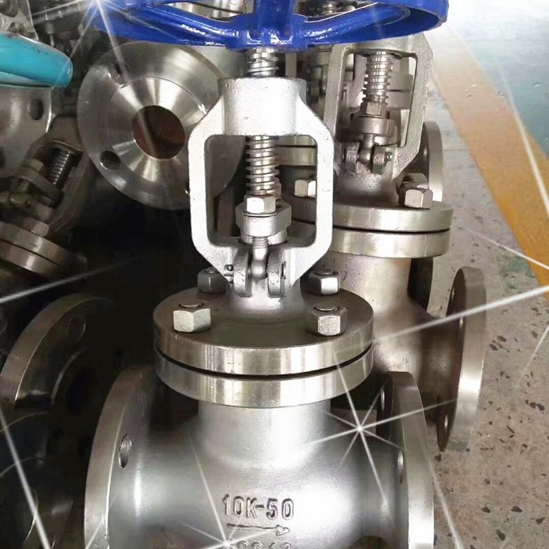 304不锈钢日标法兰截止阀J41W-10K日标法兰截止阀阀门DN25 50 100