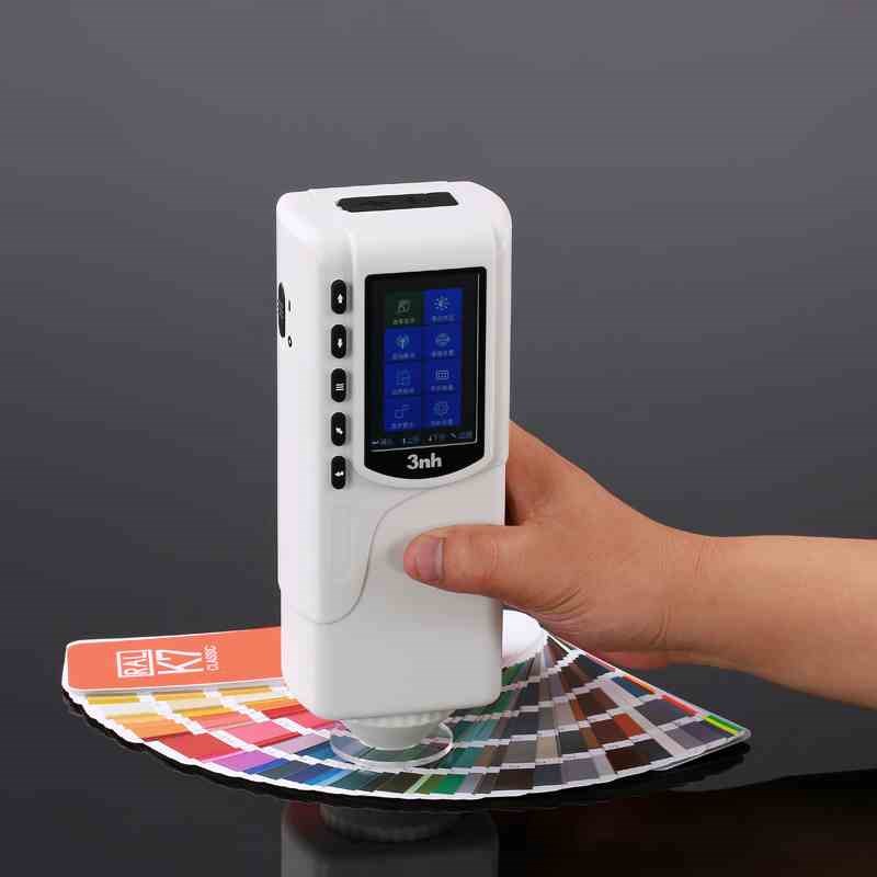 NR60CP色差仪3nh三恩驰双口径色差仪手持式颜色检测Y工具测色差计