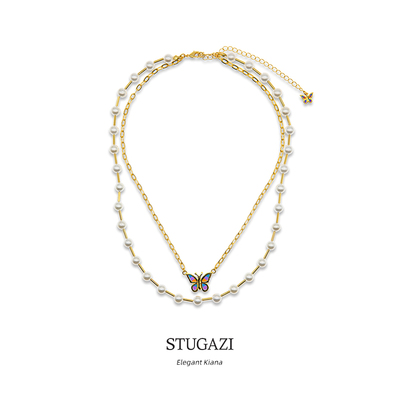 设计师品牌STUGAZI双层项链