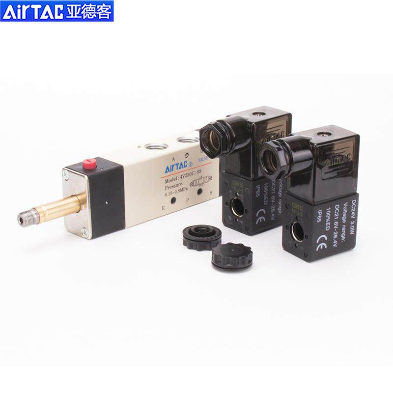 正品二位五通电磁阀4V430C-15/4V430E-15/4V430P-15电子阀