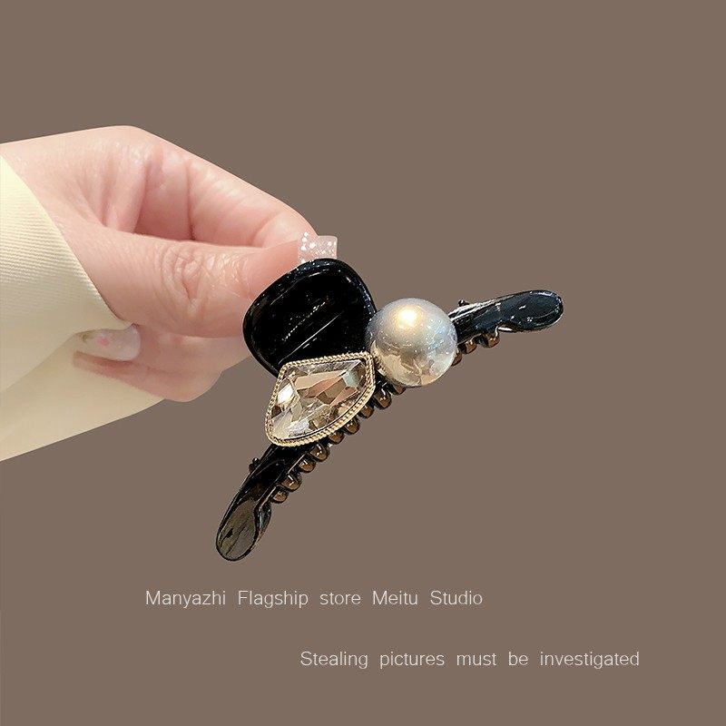 重工半扎發鯊魚發夾發卡