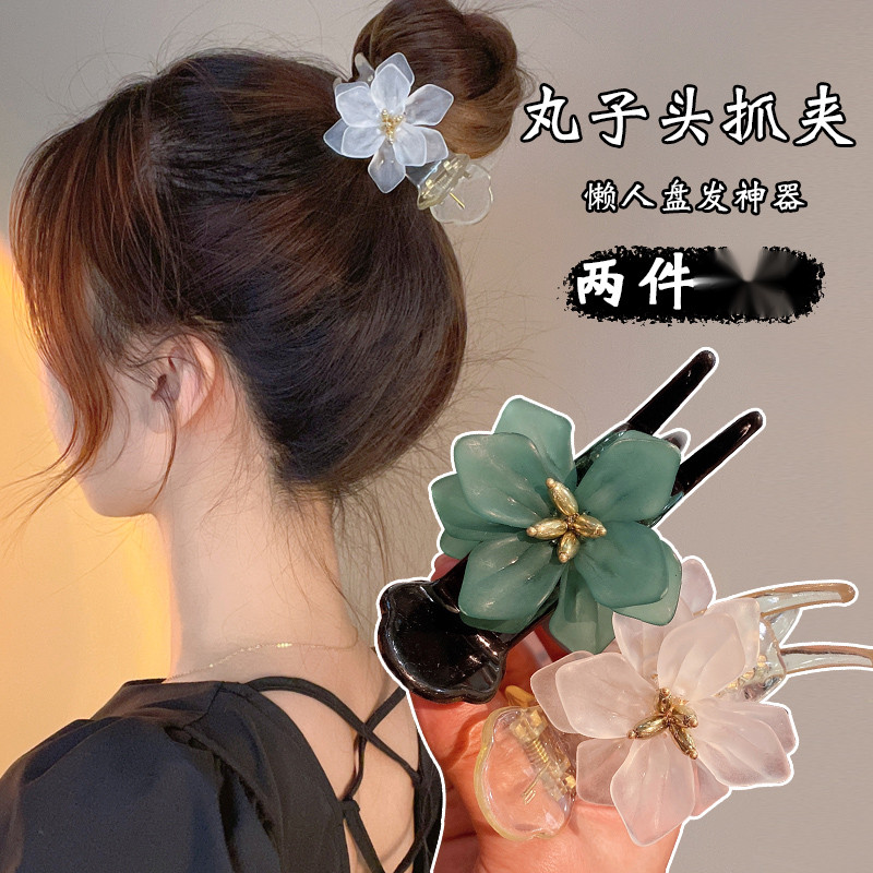 2023年夏季盤發神器夾子發卡頭飾