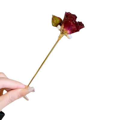 氛围小众气质头饰发钗盘