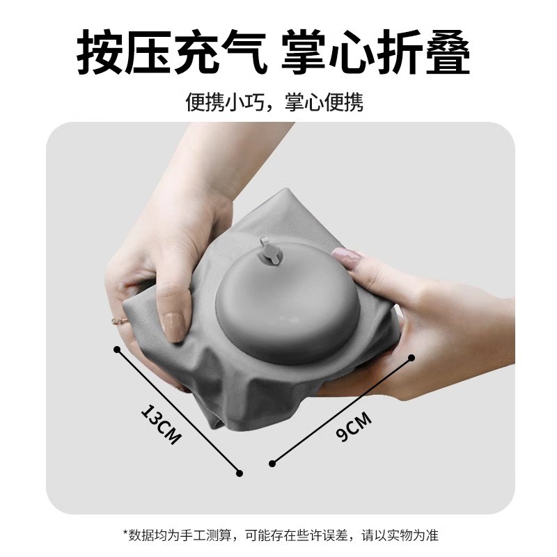 易旅旅行充气腰枕便携式枕头腰垫户外靠枕坐垫枕腰靠靠垫护腰气垫