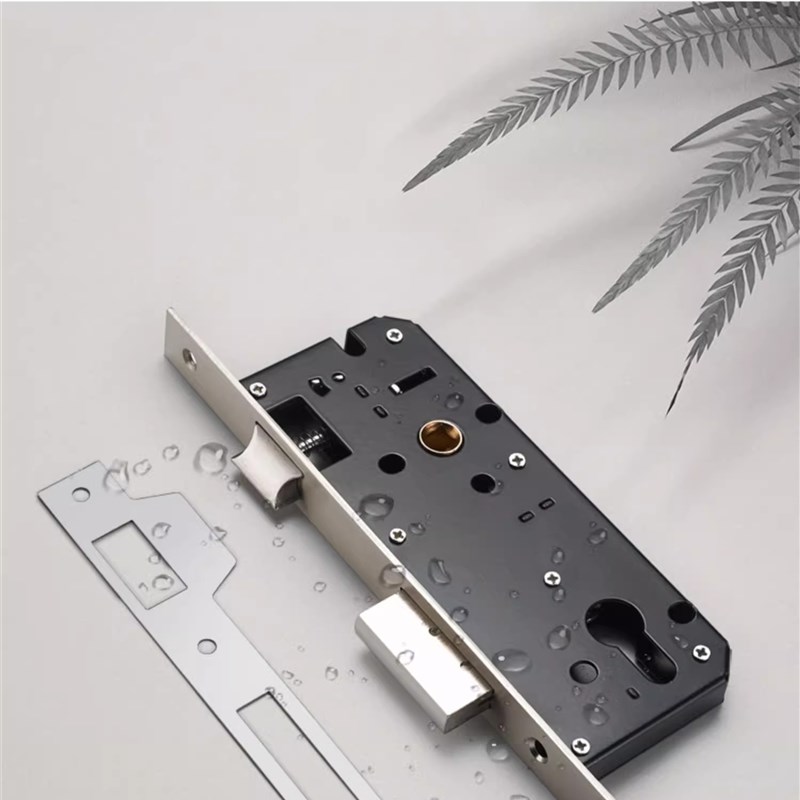 8540/8545/8550木门锁体 机械锁体欧标重弹簧锁体 防火门分体锁体