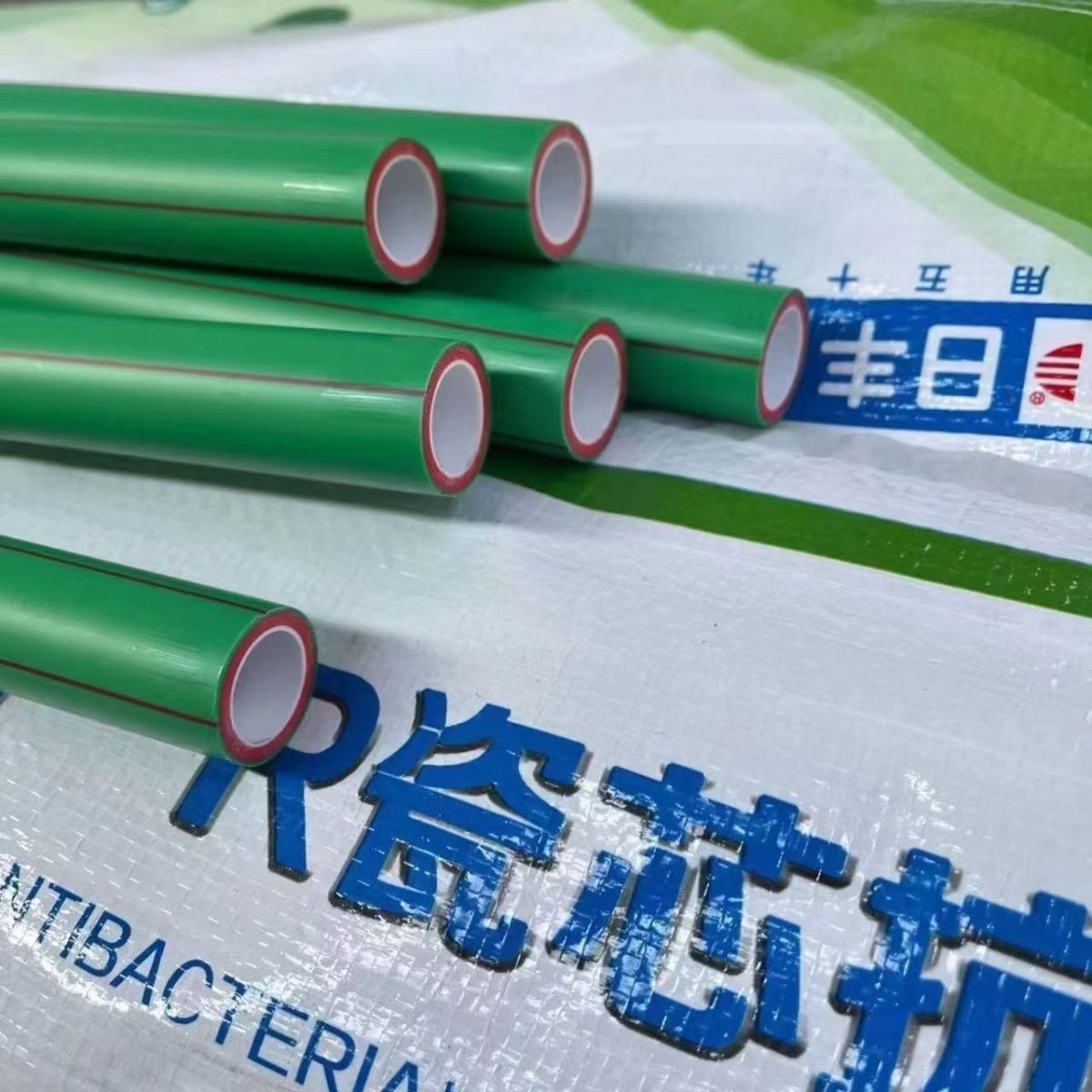 佛山正品日丰三层ppr双层水管热熔耐高温抗菌瓷芯冷热水加厚