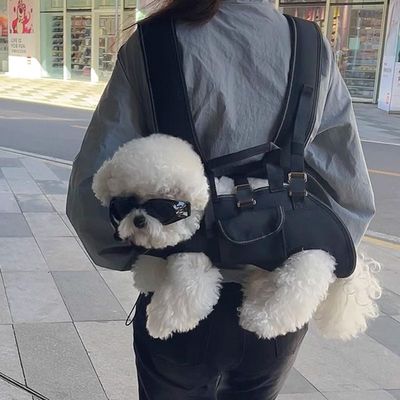 质点喵柯基宠物双肩横背