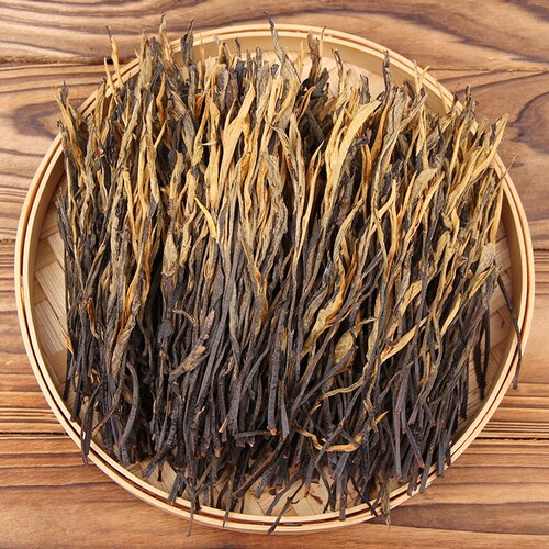 红茶滇红茶特级云南把把茶古树晒红茶金枝玉叶蜜香把子茶散装