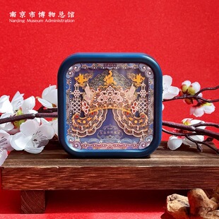 南京博物馆文创凤冠夜灯冰箱贴明孝陵朱元璋马皇后文创国风伴手礼