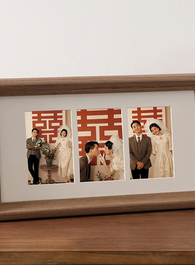 相框挂墙摆台diy多宫格组合洗照片五连做成创意情侣相册定制婚纱