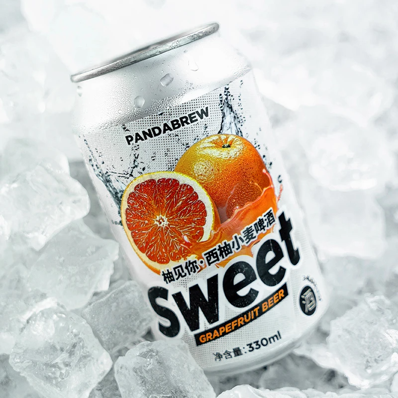 熊猫精酿柚见你西柚小麦啤酒