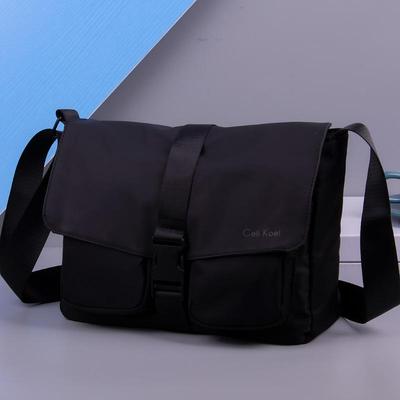 新款大容量邮差包商务斜挎单肩包