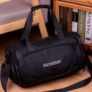 短途旅行手提包男健身包男士单肩斜挎包背包牛津布大容量时尚休闲