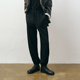「秋冬新品 3002BK 墨黑流线束踝长裤 」SageSalt 可机洗美丽诺羊毛