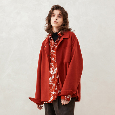 双面呢夹克SageSalt秋冬