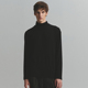 墨黑色 天使羊毛混纺高领打底衫 4010BK 早秋限定系列 SageSalt