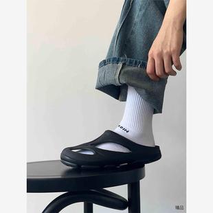 洞洞鞋 男女 防滑洞洞鞋 男生戶外機(jī)能輕軟鏤空EVA異形涉水溯溪涼鞋