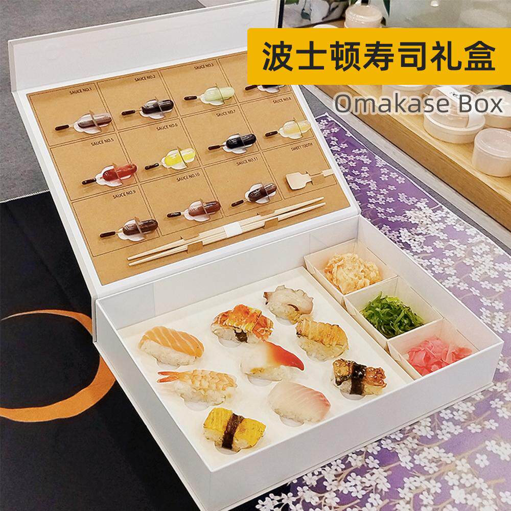日式木质打包盒快餐高档寿司餐盒商务一次性打包盒饭盒带盖料理