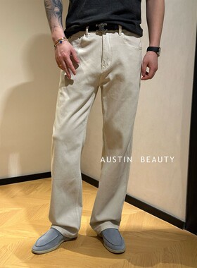 AUSTINBEAUTY【静奢新贵】Clean Fit直筒百搭水洗牛仔裤