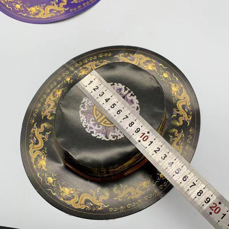 1050顶男女纸扎礼帽烧纸祭祀上坟清明扫墓阴间帽子十一寒衣纸钱冥