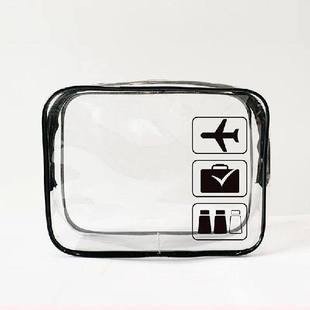 Clear Makeup Cosmetic Bag Portable Travel Toiletry Pouch Tra