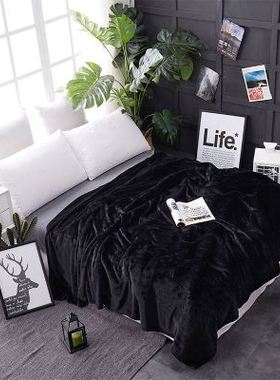 Coral fleece blankets flannel blanket summer air condition