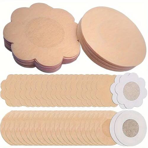 100pcs Invisible Strapless Self-Adhesive Nipple Patches - Di