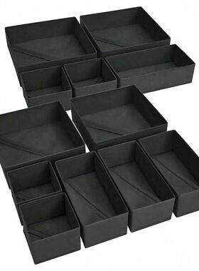 Minimalist Foldable Fabric Storage Box Wardrobe Underwear Or