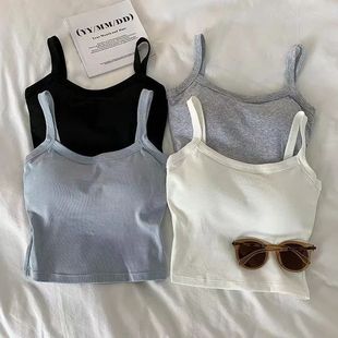Crop Top Women Sexy Sleeveless Tops Fashion Female Underwear