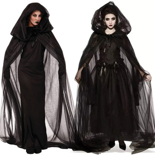 bride Ghost witch vampire cape Halloween cosplay costume
