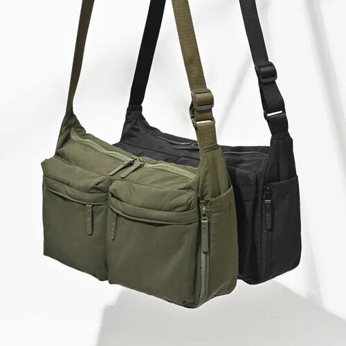 Unisex Nylon Tote Bag Lightweight WaterResistant Shoulder Ba