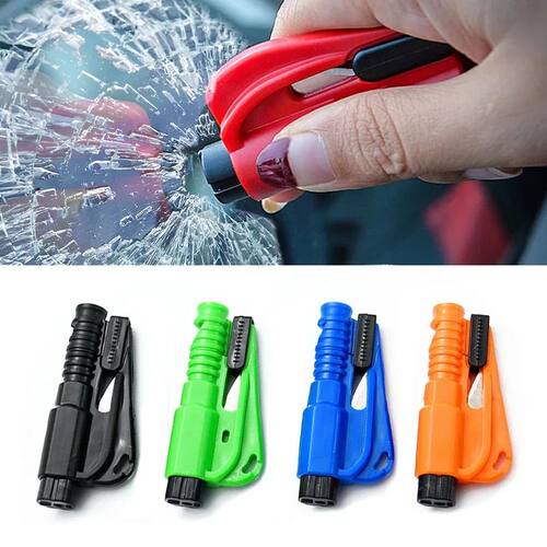 Car Escape Hammer One Second Window Breaker Mini Two-in-one