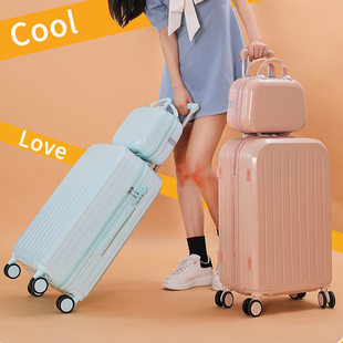 Suitcase Small 20inch Cabin Travel Bag Flight Luggage Women