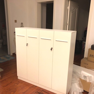 多层大容量靴子走道电梯旁防盗鞋柜入户门口鞋柜带锁门口柜子带锁