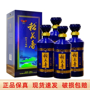 稻花香白酒活力型42度52度500ml*2瓶礼盒装纯粮食酒白酒整箱送礼