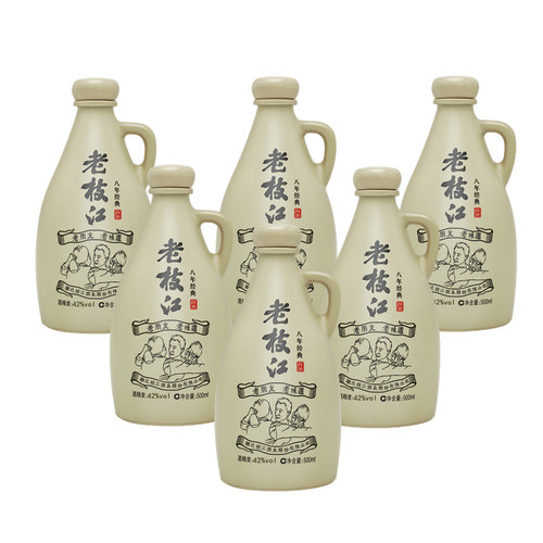 枝江老八年经典42度500ml*6瓶