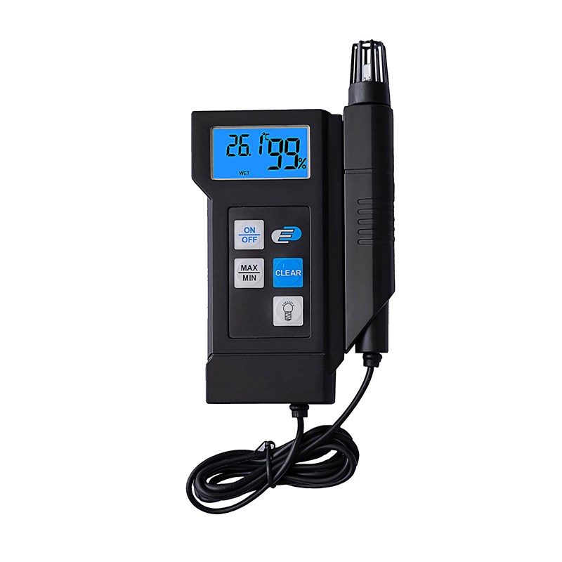 温湿度计b手持式高精度OKI机芯自校夜光实验室蔬菜大棚用P320