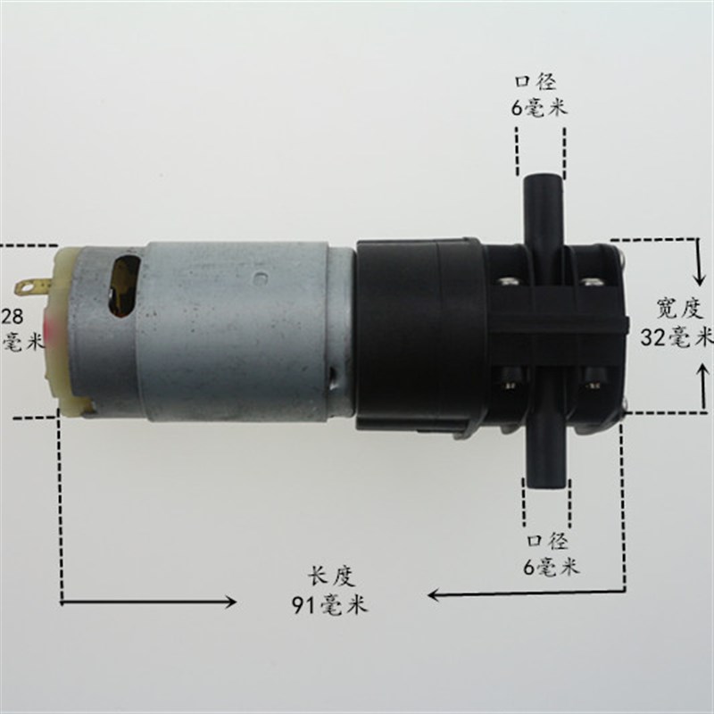 微型静音直流蠕动泵耐腐蚀耐高温气液泵高精度正反转自吸化工泵